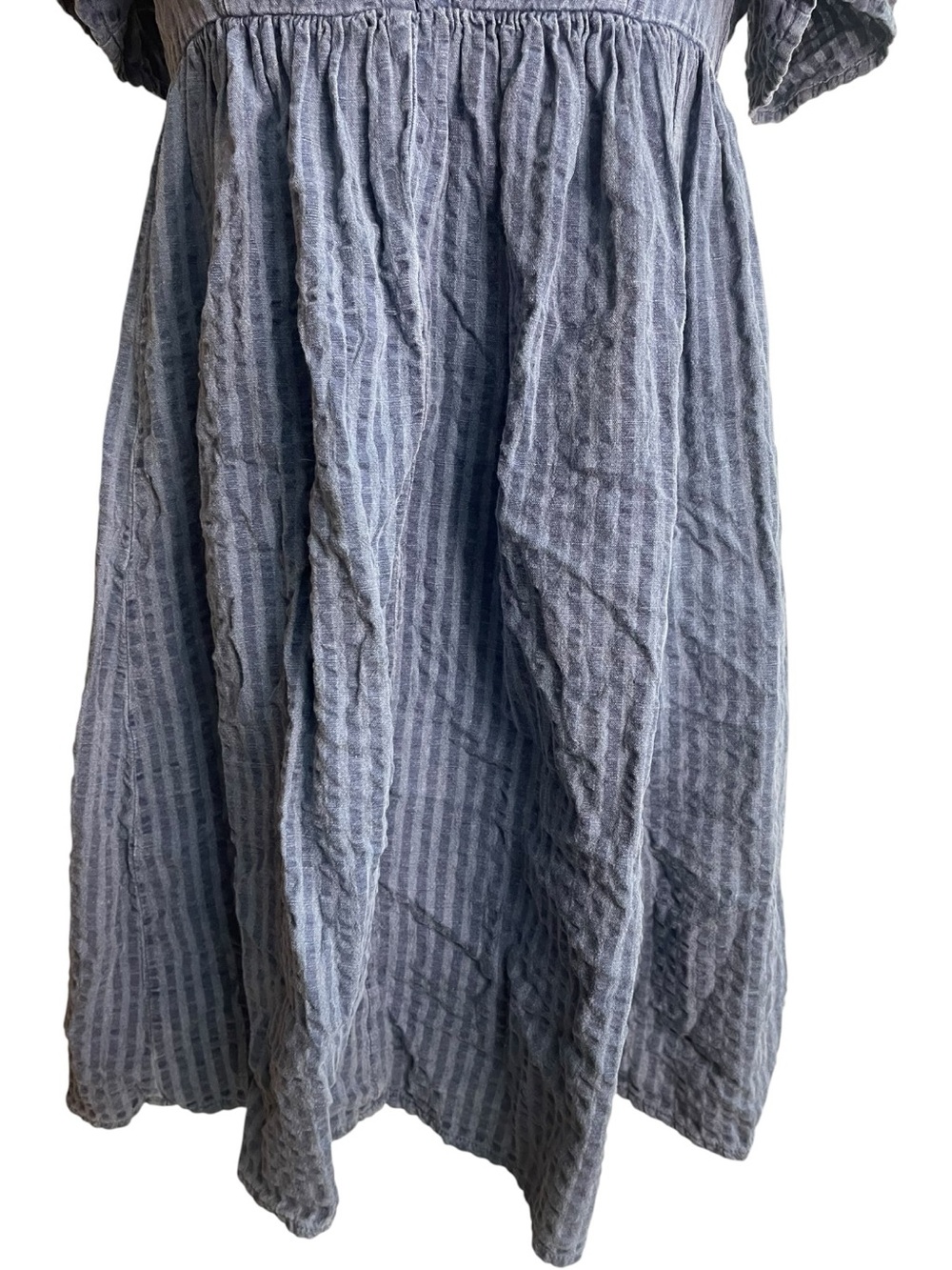 Urban Outfitters Saturday Morning Frock Dress Blue - Picture 3 of 14